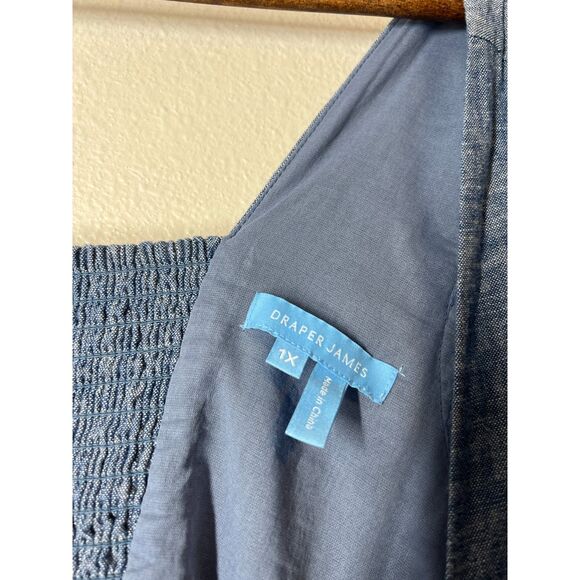 Draper James Blue Mini Dress - Picture 7 of 10